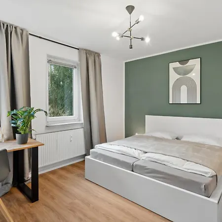 Stadt-Apartment 3 Zimmer Mit Terasse Hannover Exterior foto