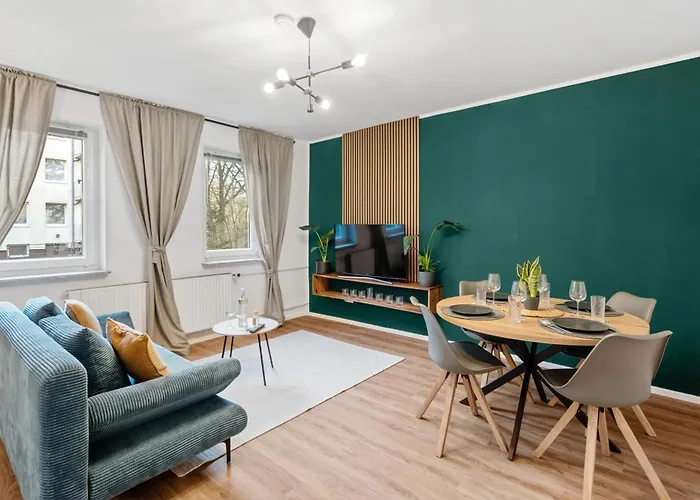 Stadt-Apartment 3 Zimmer Mit Terasse